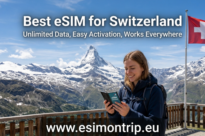 Beste eSIM-Angebote für die Schweiz