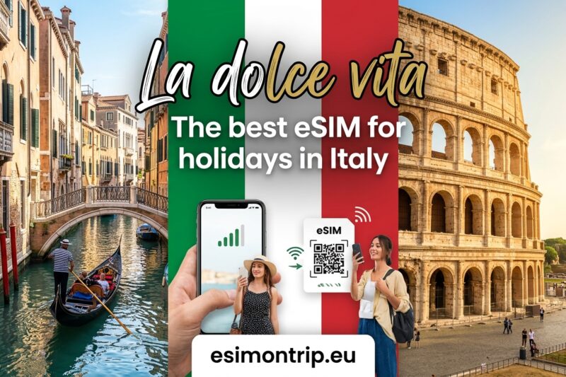 Die besten eSIM für Reisen nach Italien