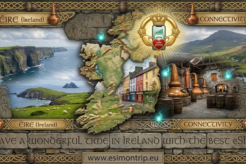Dein Trip nach Irland mit der besten eSIM
