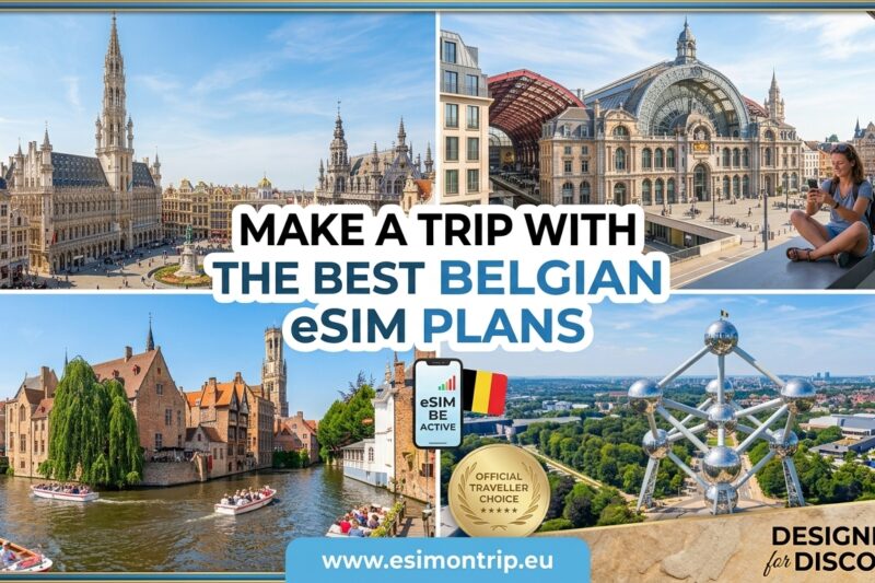Belgien erleben mit der besten eSIM