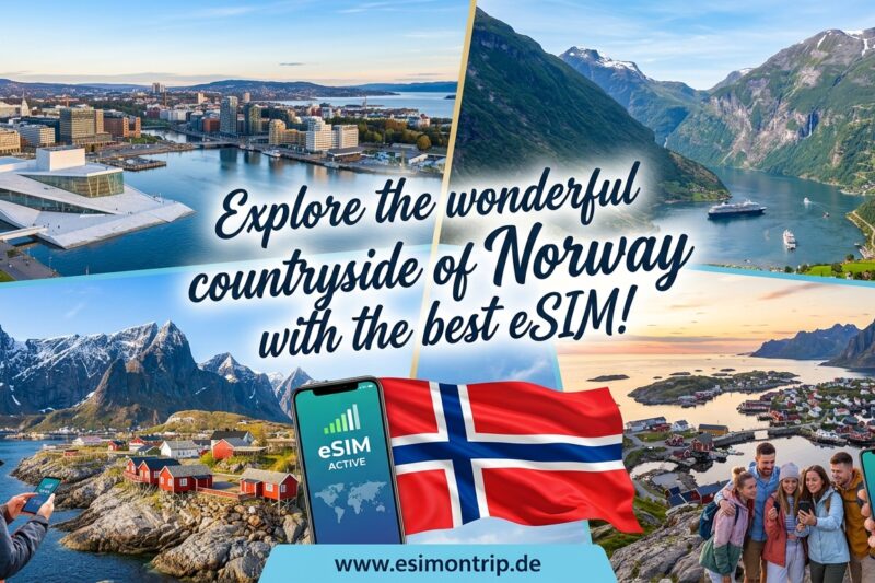 Reisen nach Norwegen mit der besten eSIM